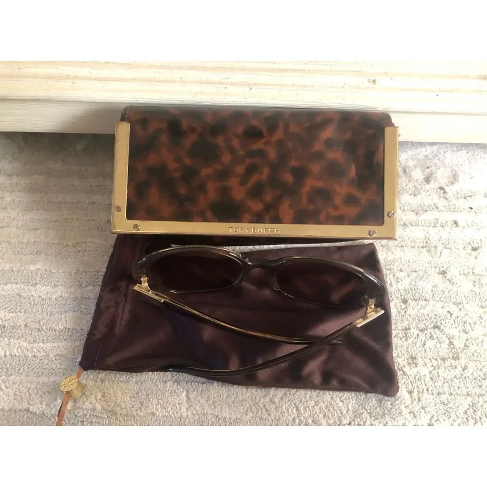 Tory Burch TY7043 893/13 Oversized Square Sunglasses – Brown/Gradient
